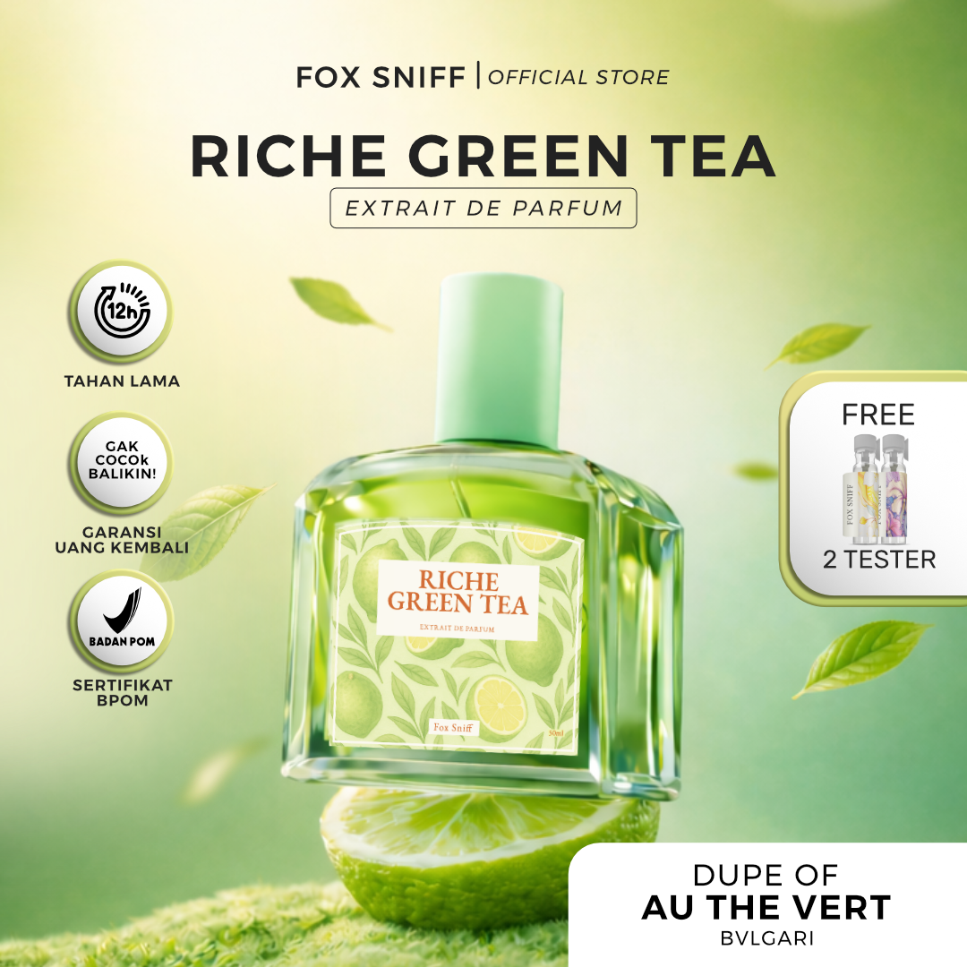 Riche Green Tea – Citrus, Green