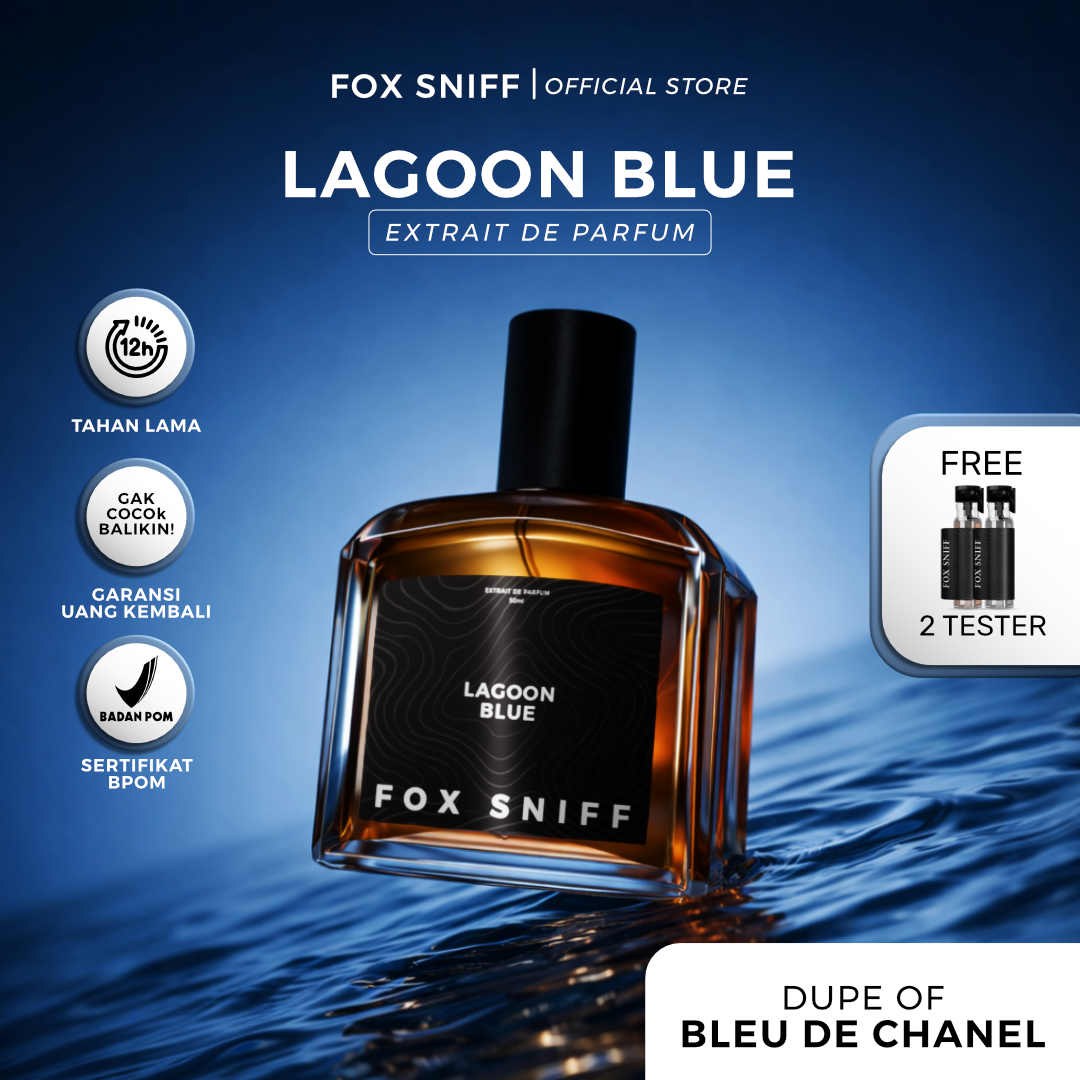 Lagoon Blue – Fresh, Woody