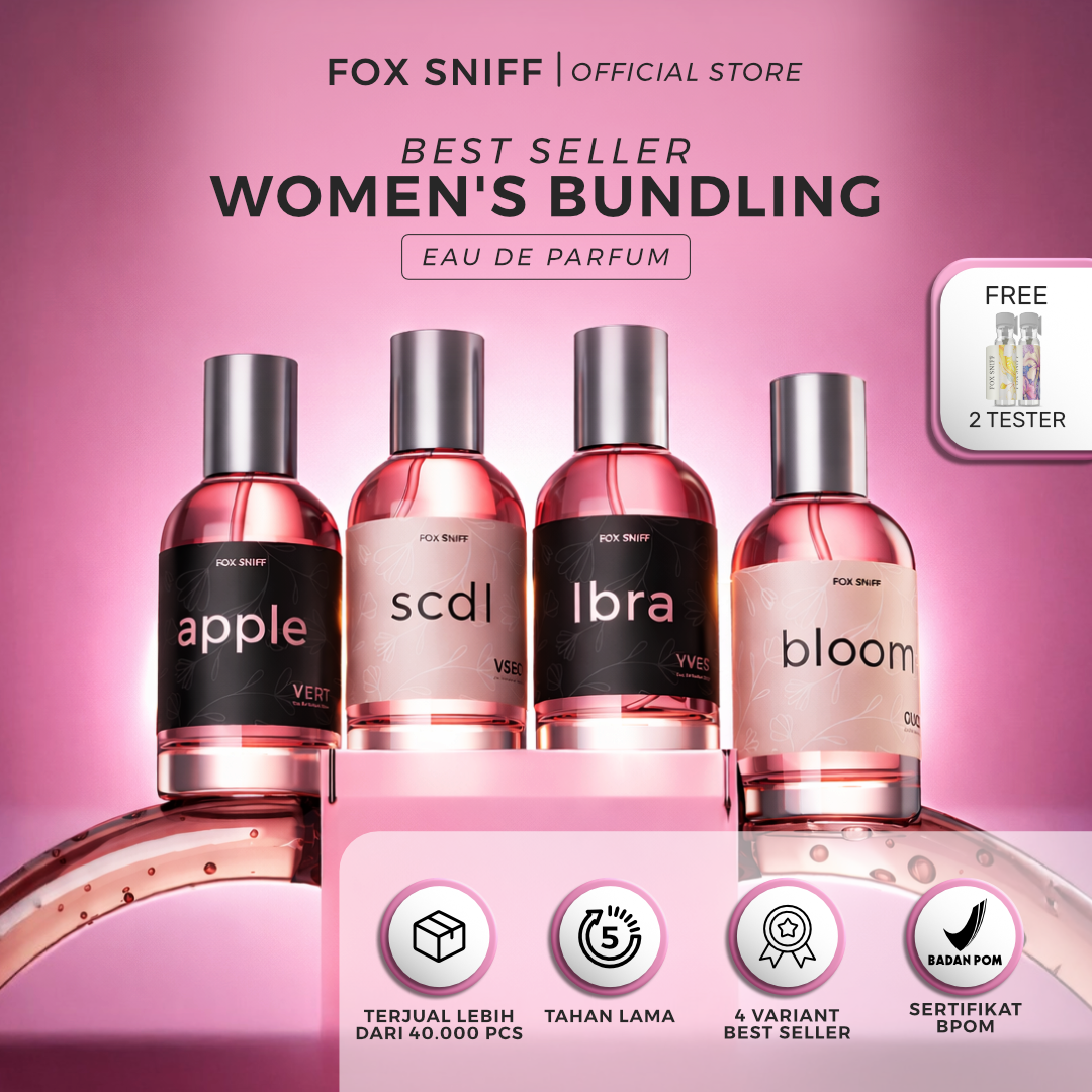 Bundling 4 Parfum Wanita